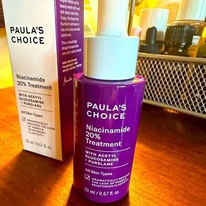 New in box- Paula’s Choice Niacinamide 20% Treatment 20ml